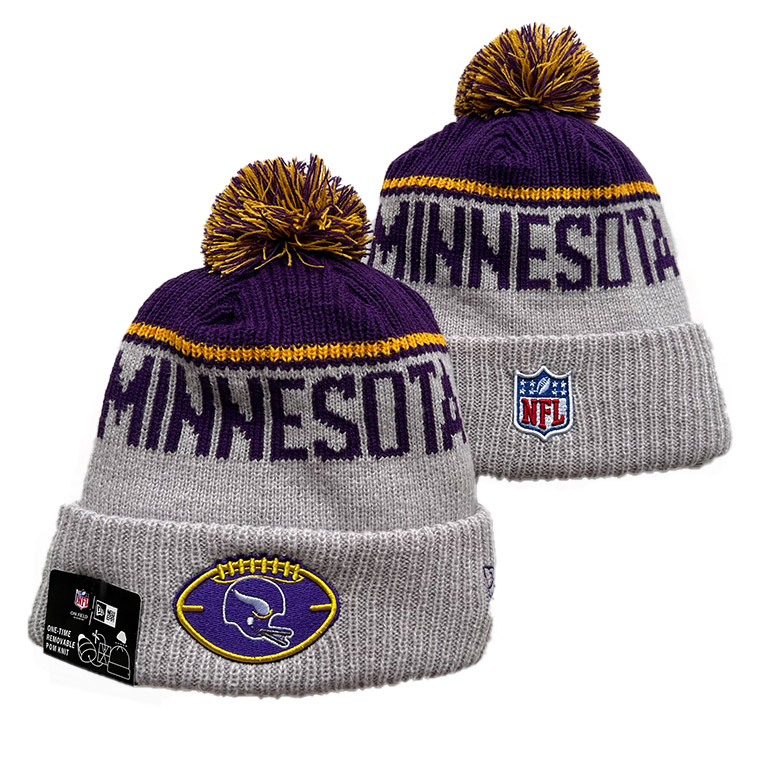 Minnesota Vikings 2025 Knit Hats 001
